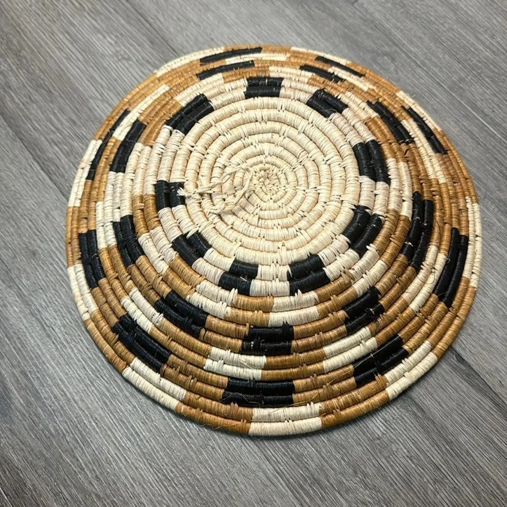Anthropologie Hanging Seagrass Bowl